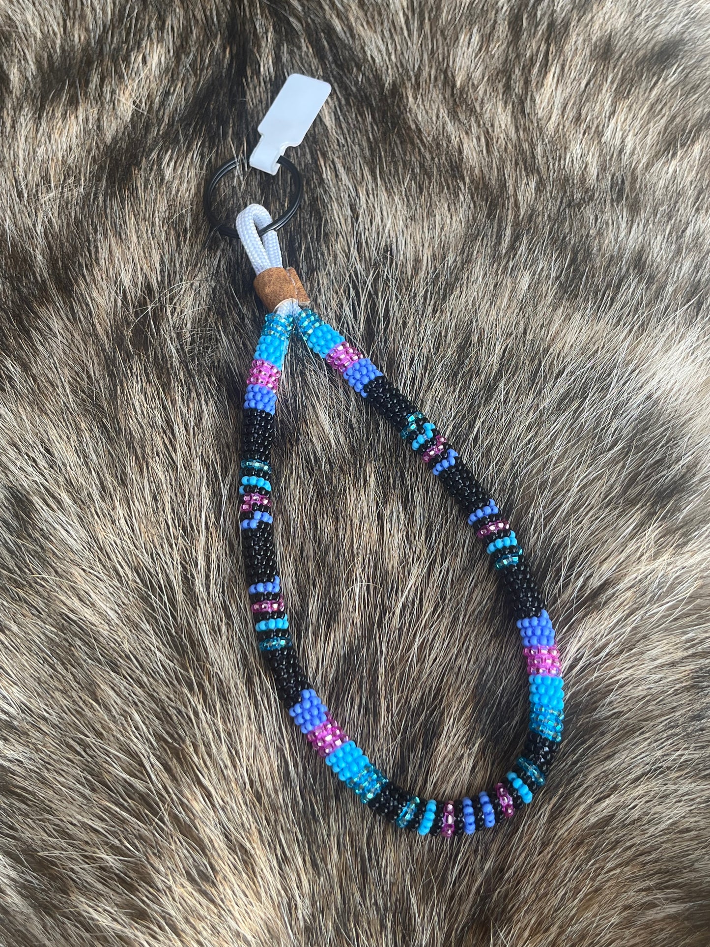 Purple Blues Keychain