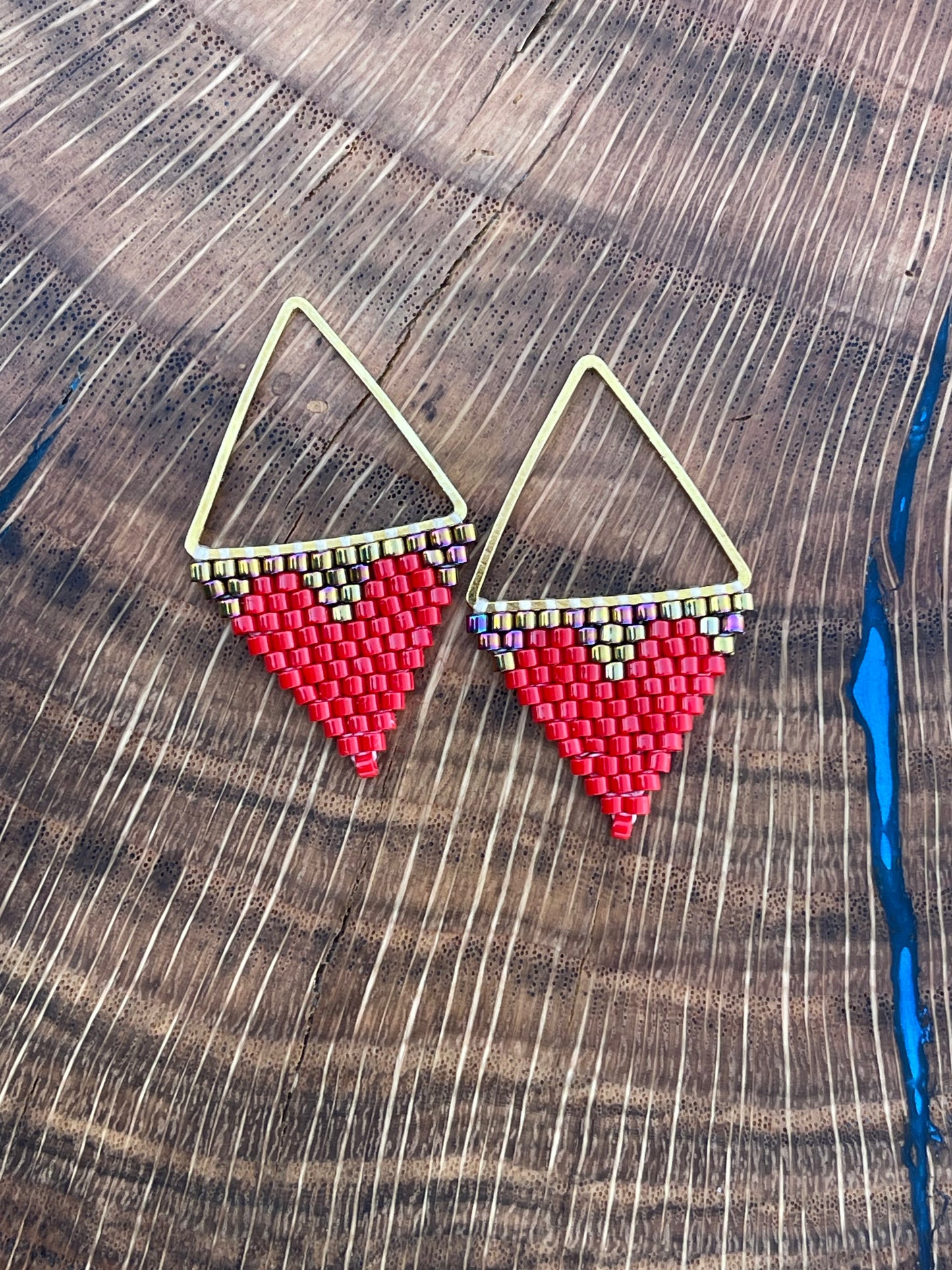 Dark Cranberry Valentine Hearts