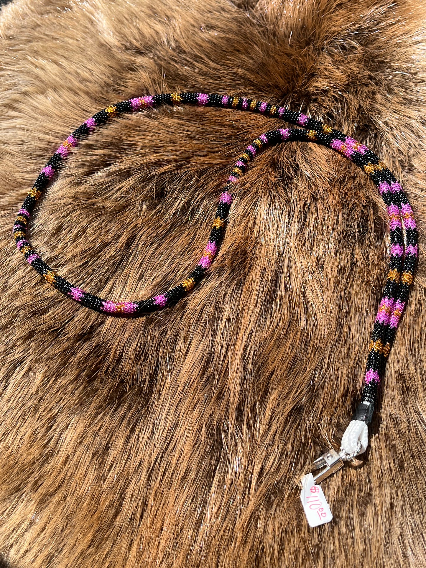 Purple & Gold Lanyard