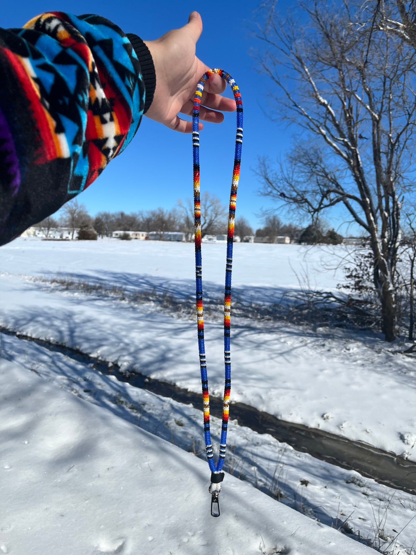 Icy Fire Lanyard