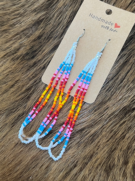 Oklahoma Sunset Dangles