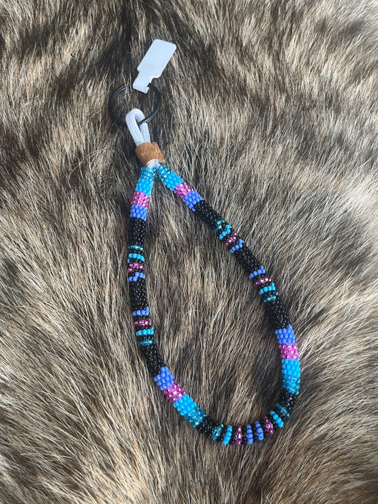 Purple Blues Keychain