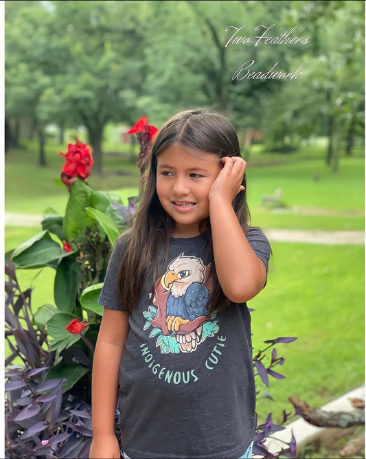 Indigenous Cutie Youth Short Sleeve T-Shirt