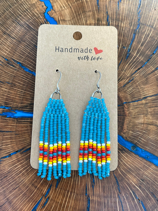 Blue Earrings