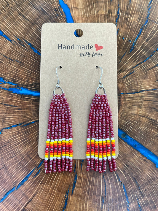 Cranberry Earrings