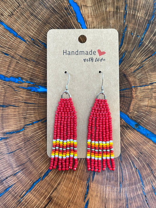Red Earrings