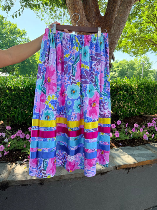 Spring ribbon skirt