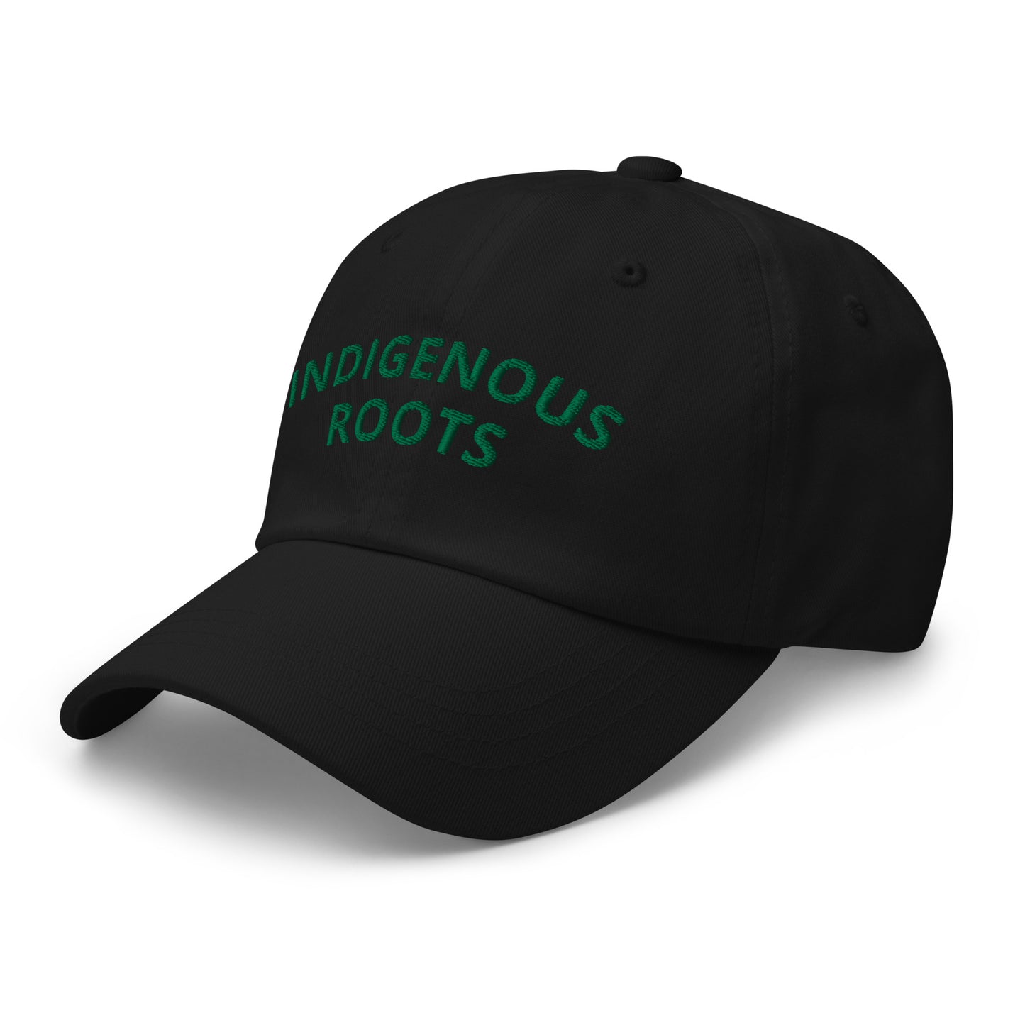 Indigenous Roots Green Dad hat