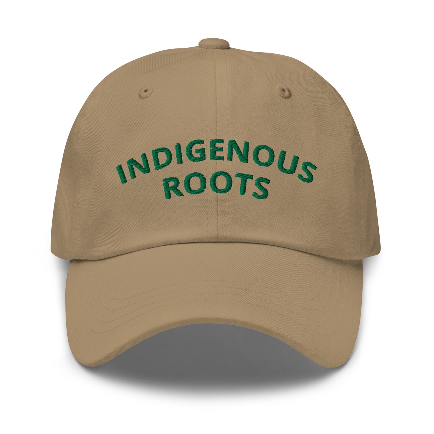 Indigenous Roots Green Dad hat