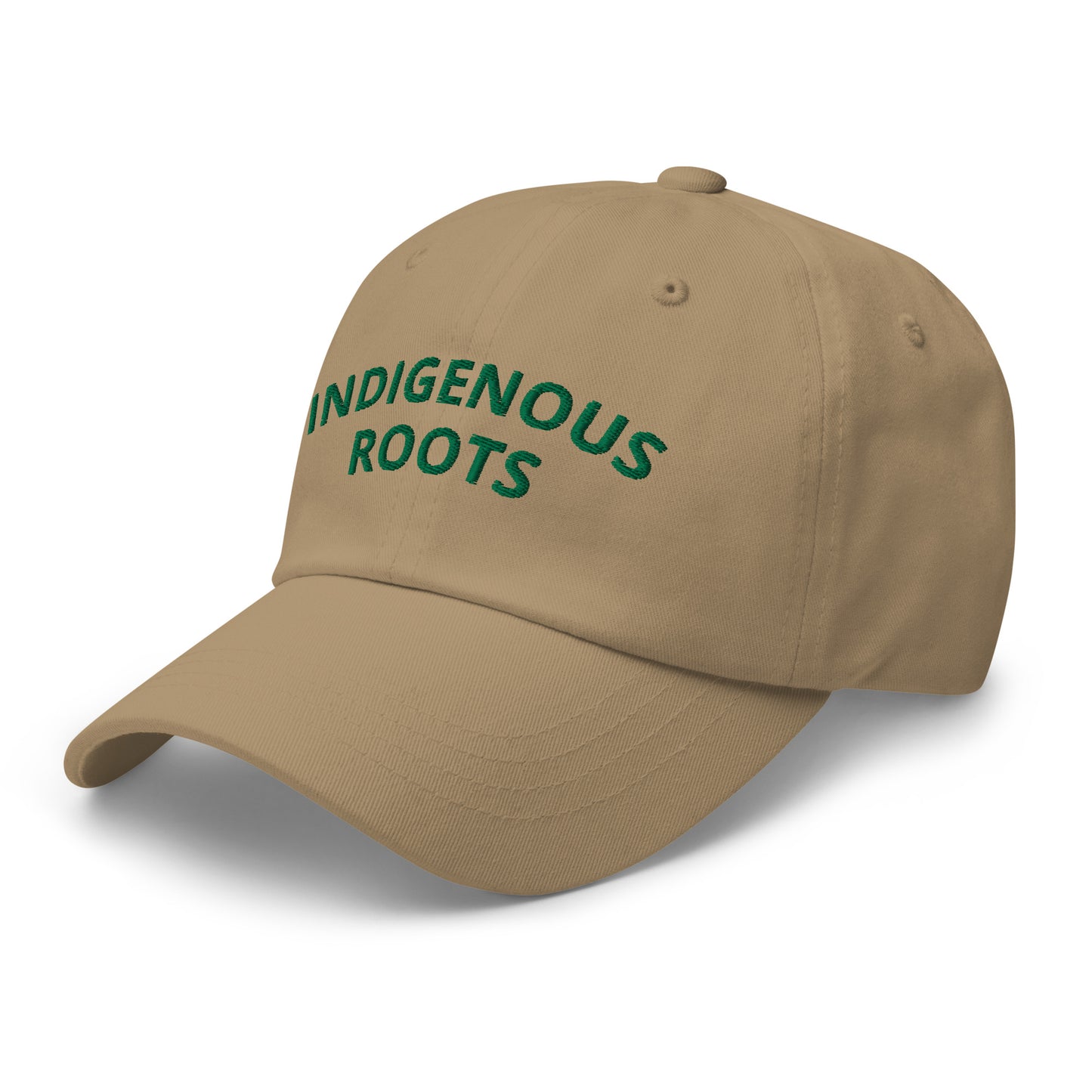 Indigenous Roots Green Dad hat