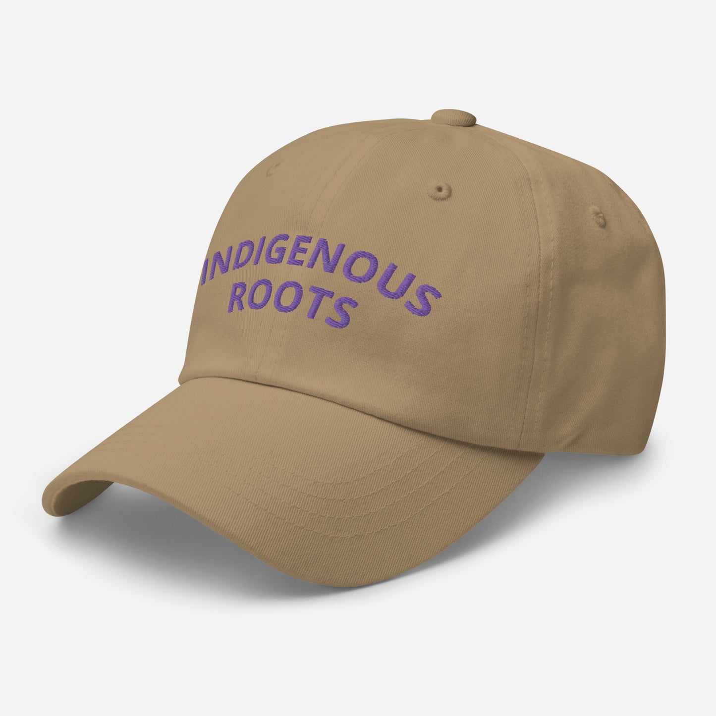 Indigenous Roots Purple Dad hat