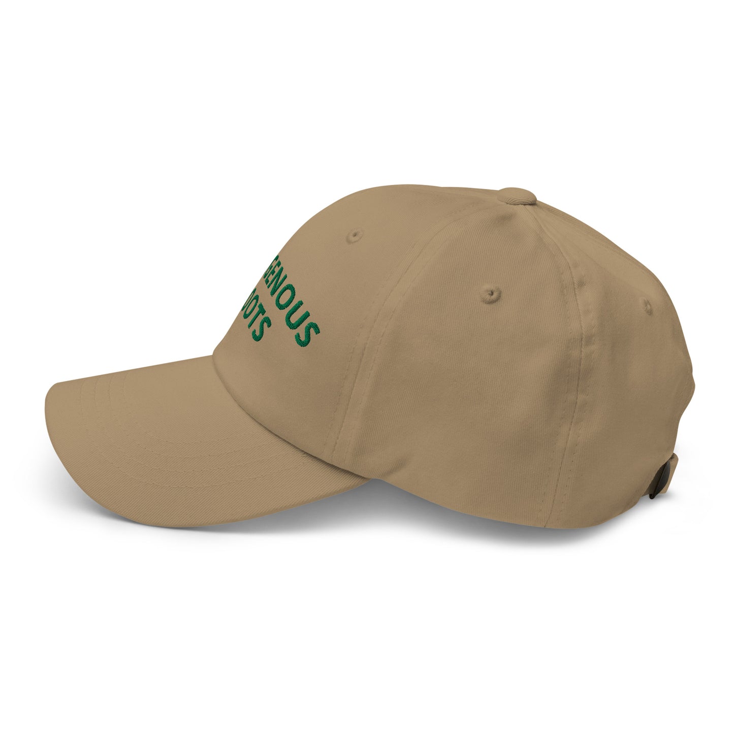 Indigenous Roots Green Dad hat