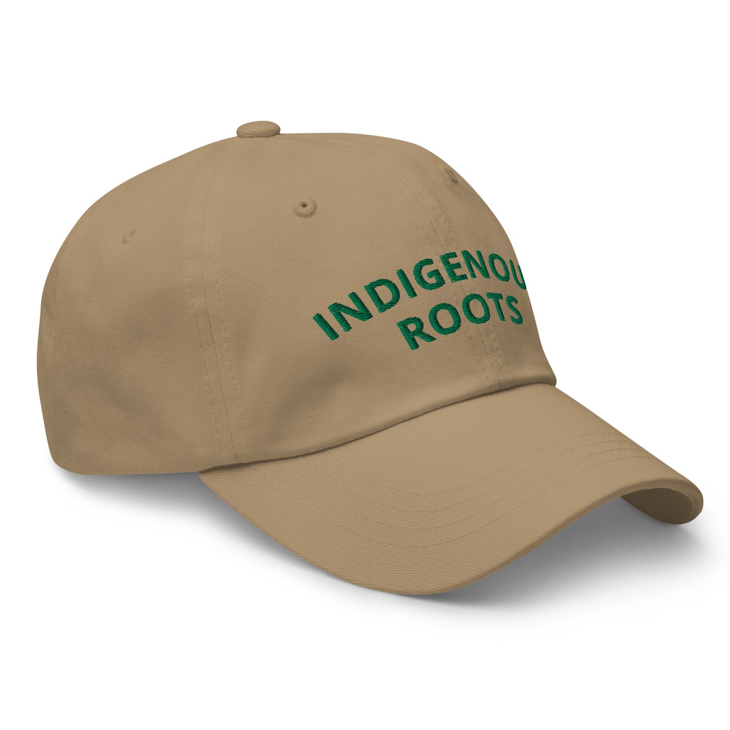 Indigenous Roots Green Dad hat