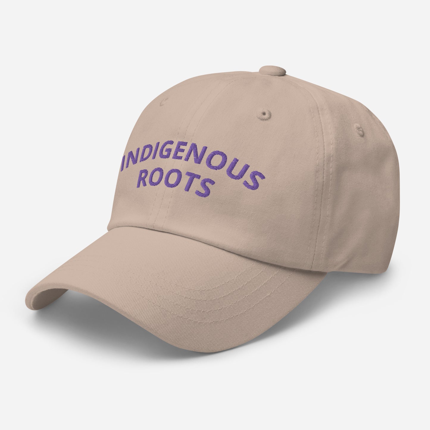 Indigenous Roots Purple Dad hat