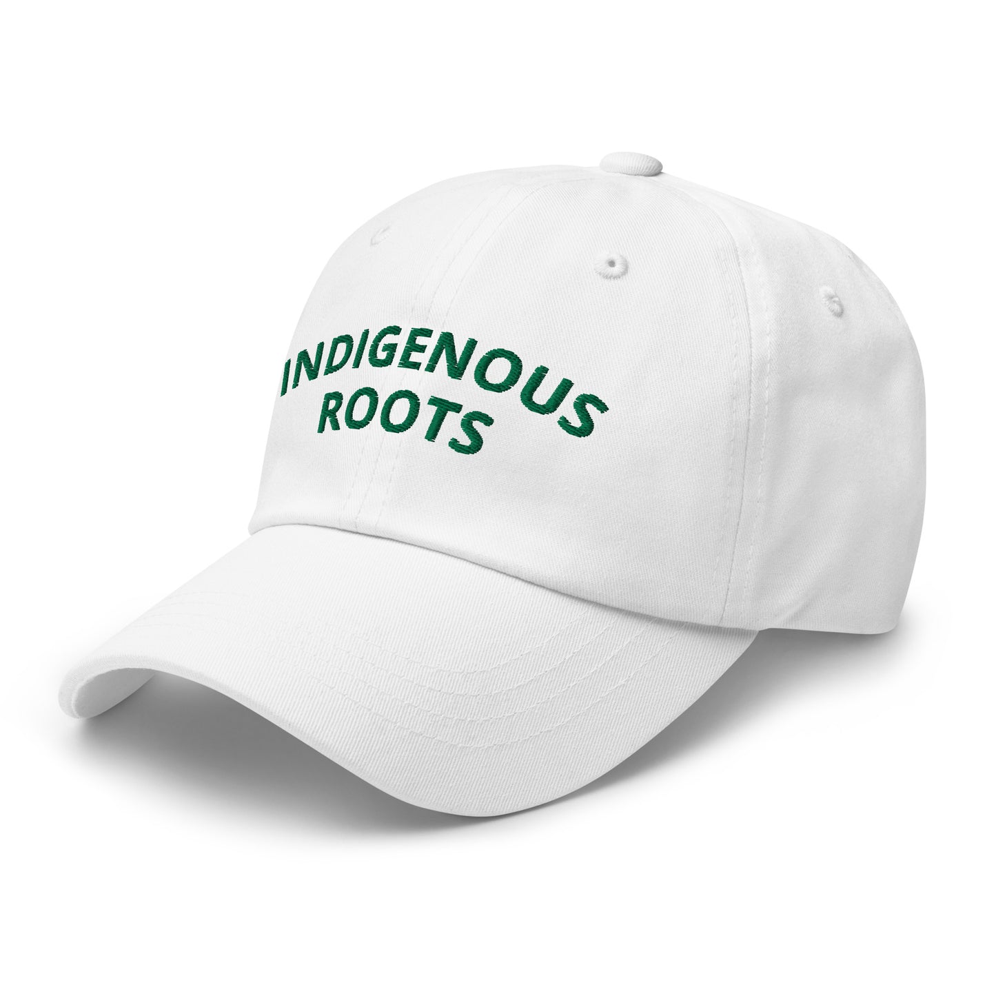 Indigenous Roots Green Dad hat