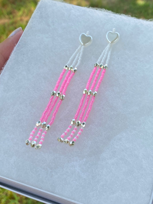 Pink Dangles