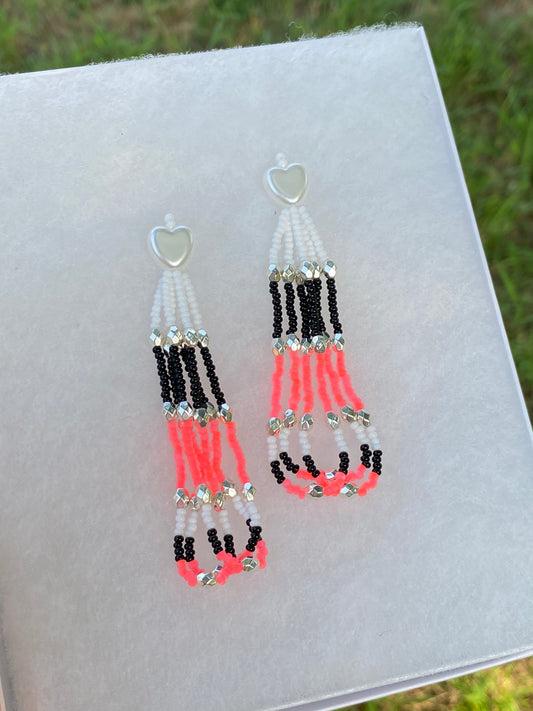 Hot Pink Dangles