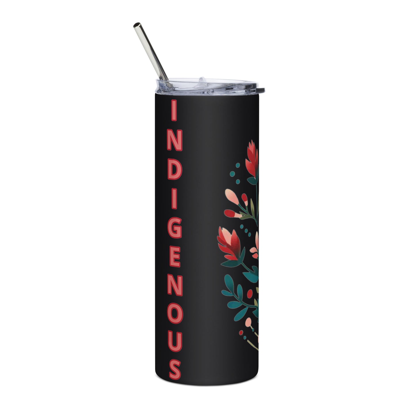 Indian Paintbrush Flower Stainless steel tumbler