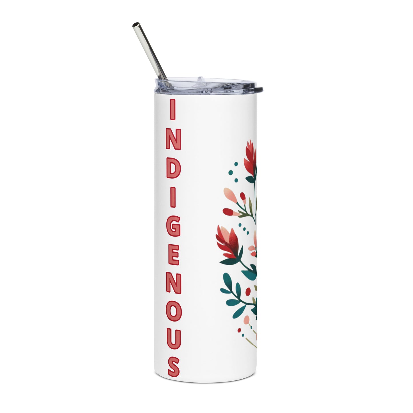 Indian Paintbrush Flower Stainless steel tumbler