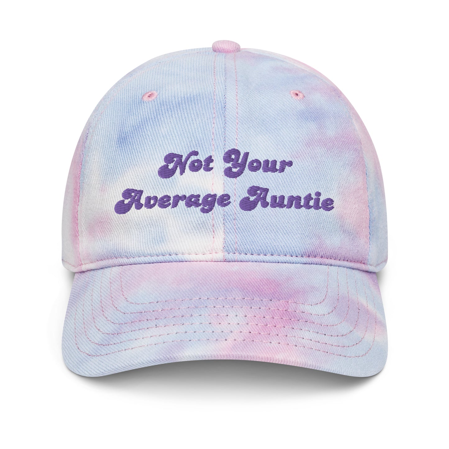 Not Your Average Auntie Tie dye hat