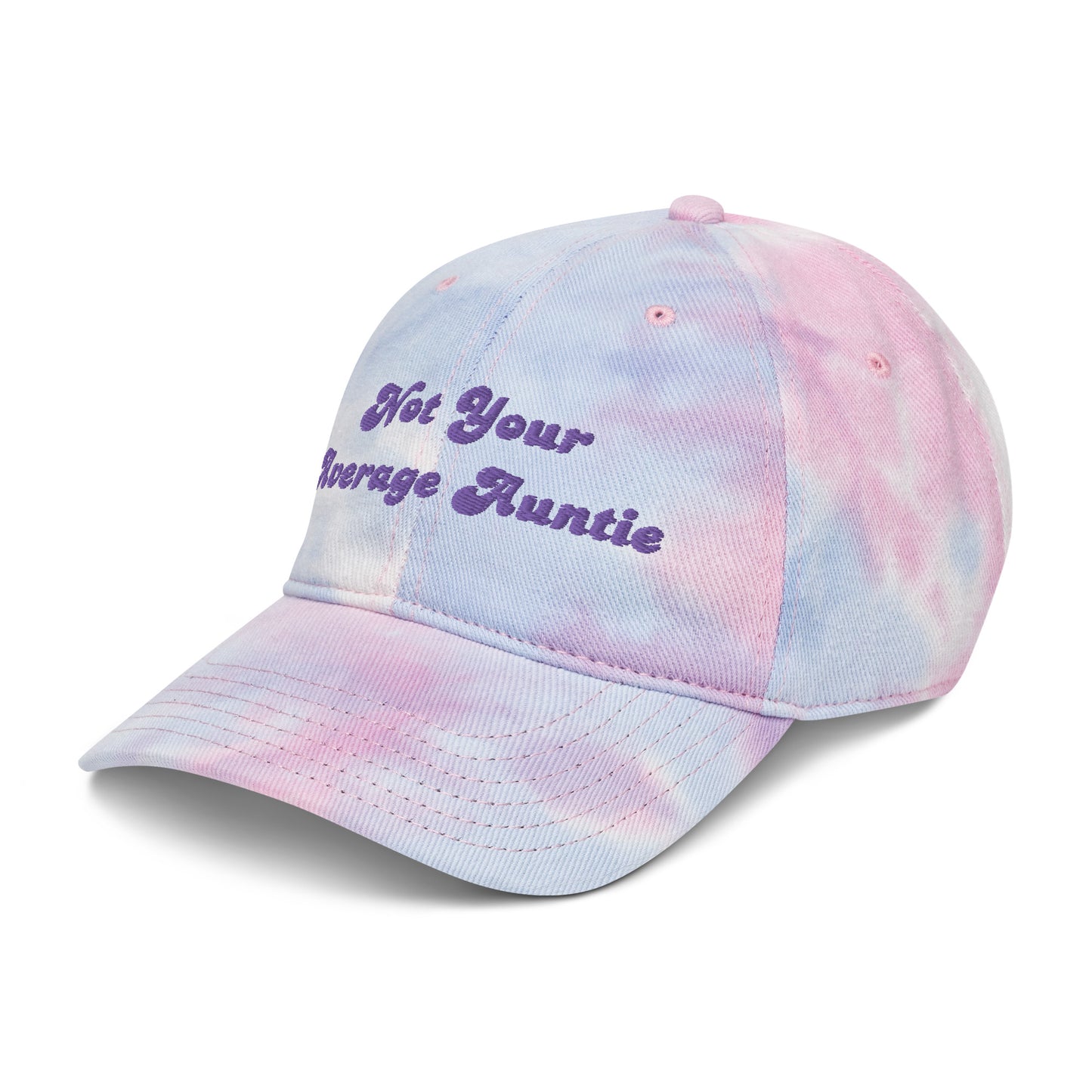 Not Your Average Auntie Tie dye hat