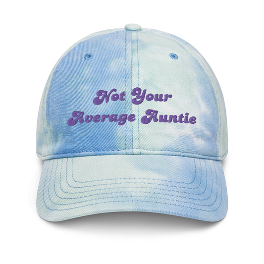 Not Your Average Auntie Tie dye hat