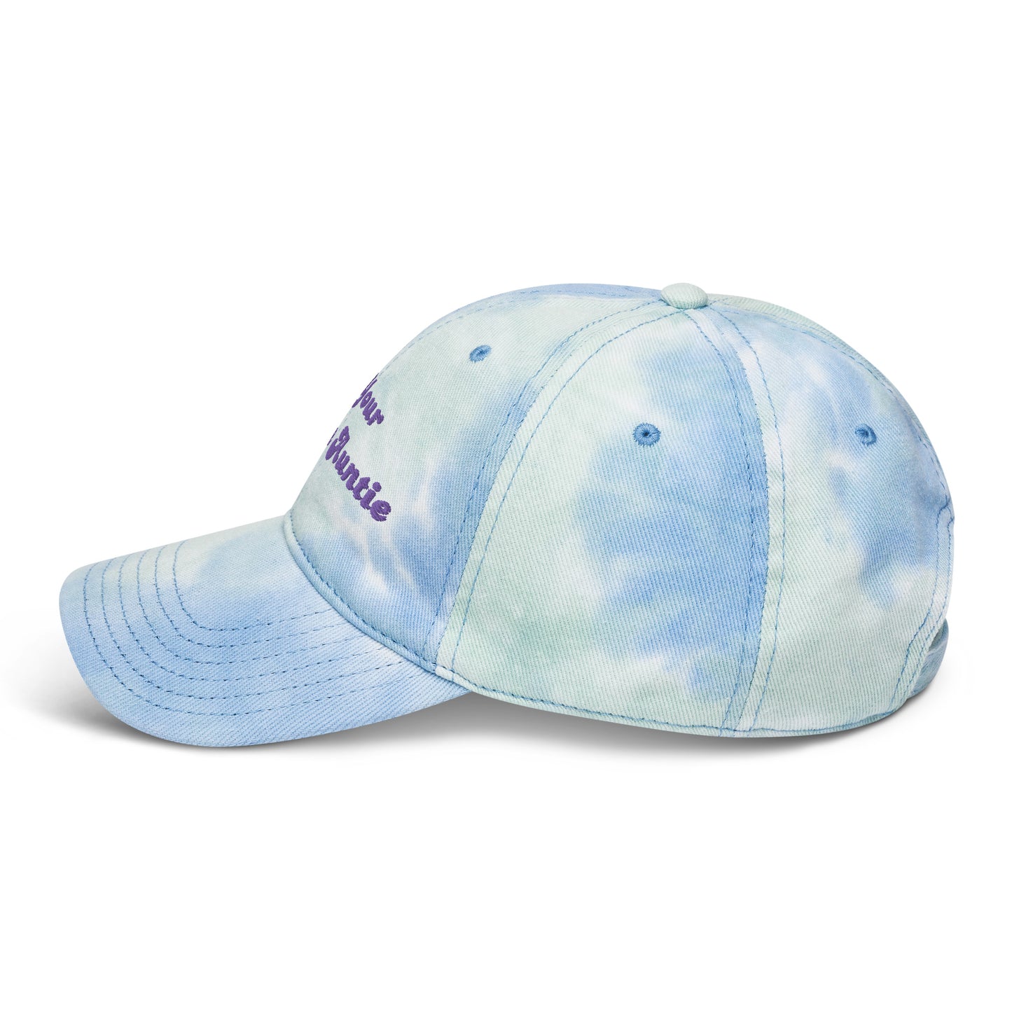 Not Your Average Auntie Tie dye hat