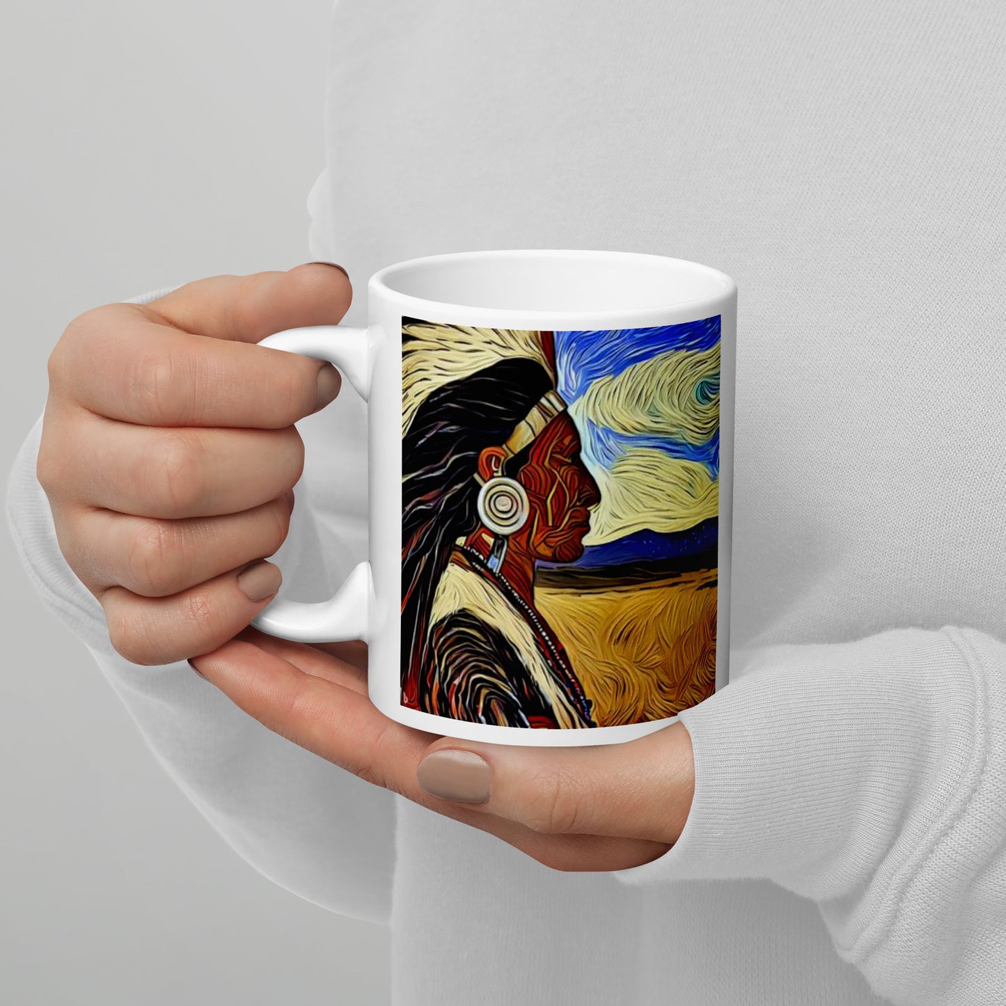 Native Van Gogh Mug